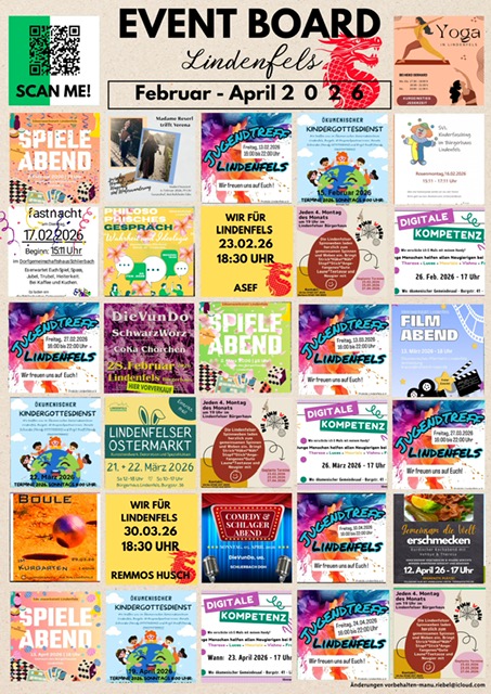 Event Board Lindenfels I 2026 web