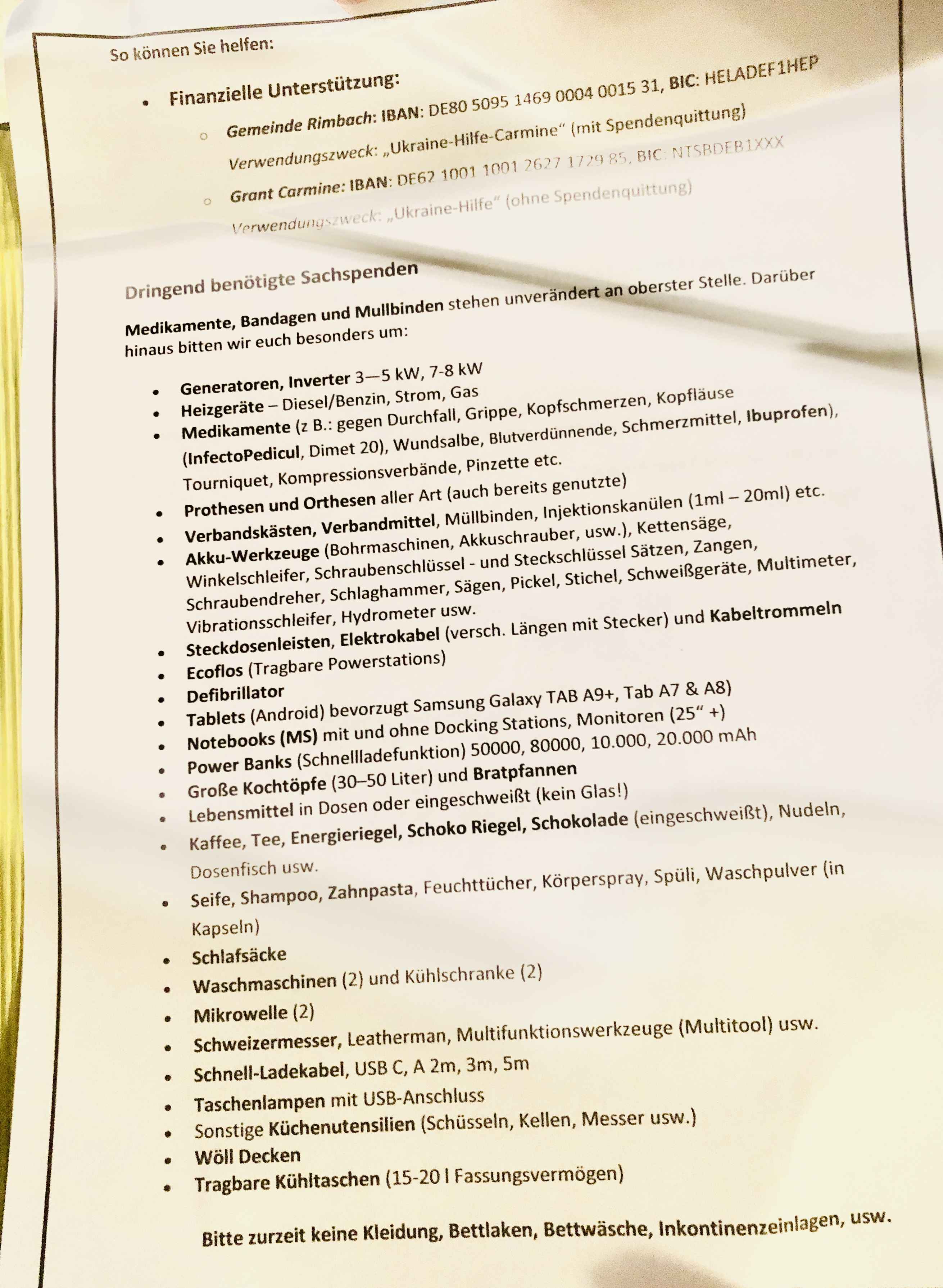 Spendenliste RimbachfurUkraine IMG 9781