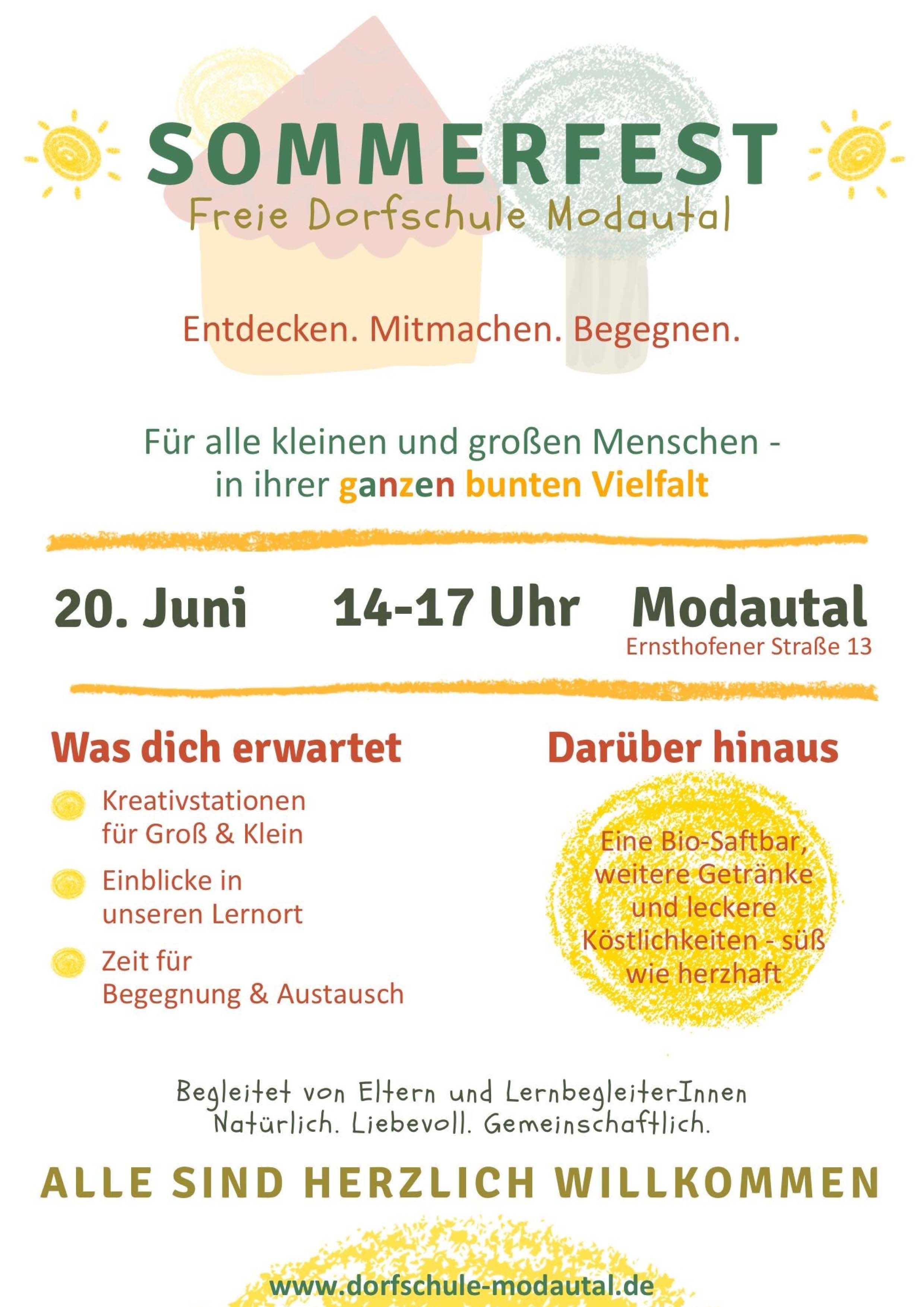 Sommerfest Flyer PDF